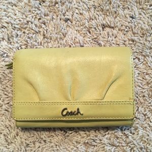 Coach Green Wallet